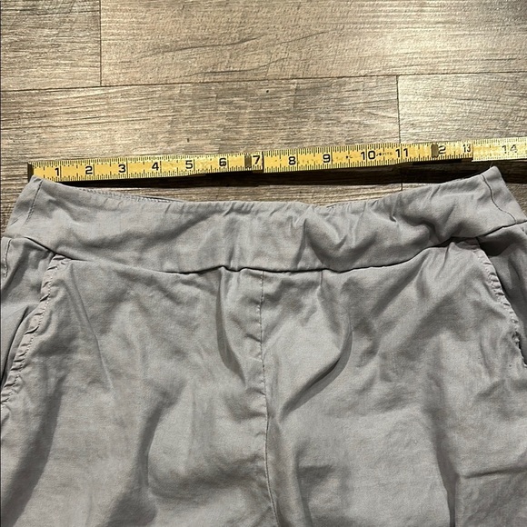 Cut Loose Elegant Gray Wide-Leg Pants - Picture 5 of 10